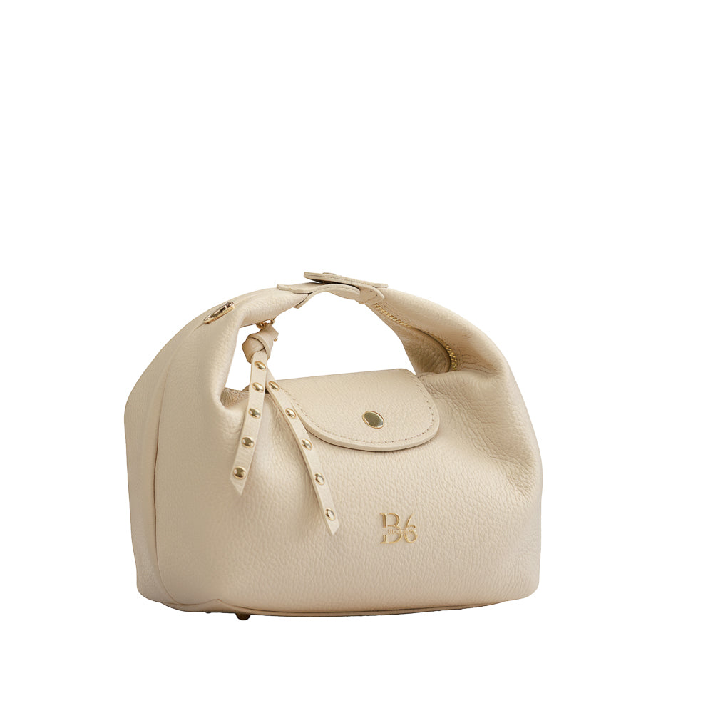 BLOCK36 BAGS: BORSA "PISTILLO" SABBIA