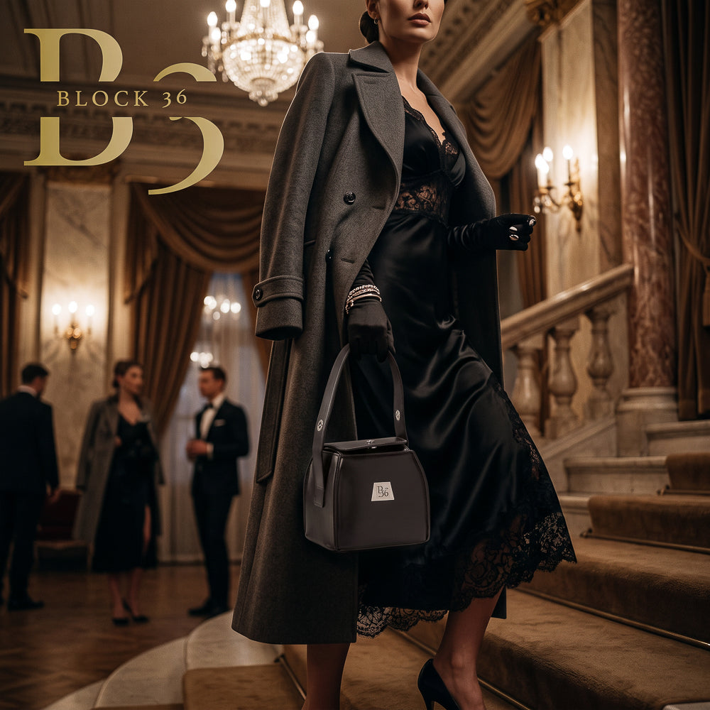 BLOCK36 BAGS: BORSA "ZEN" NERA