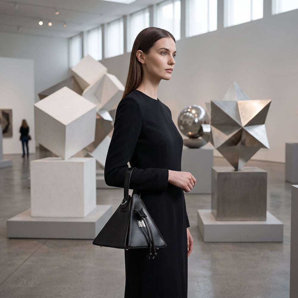 BLOCK36 BAGS: BORSA "DELMAS" NERA