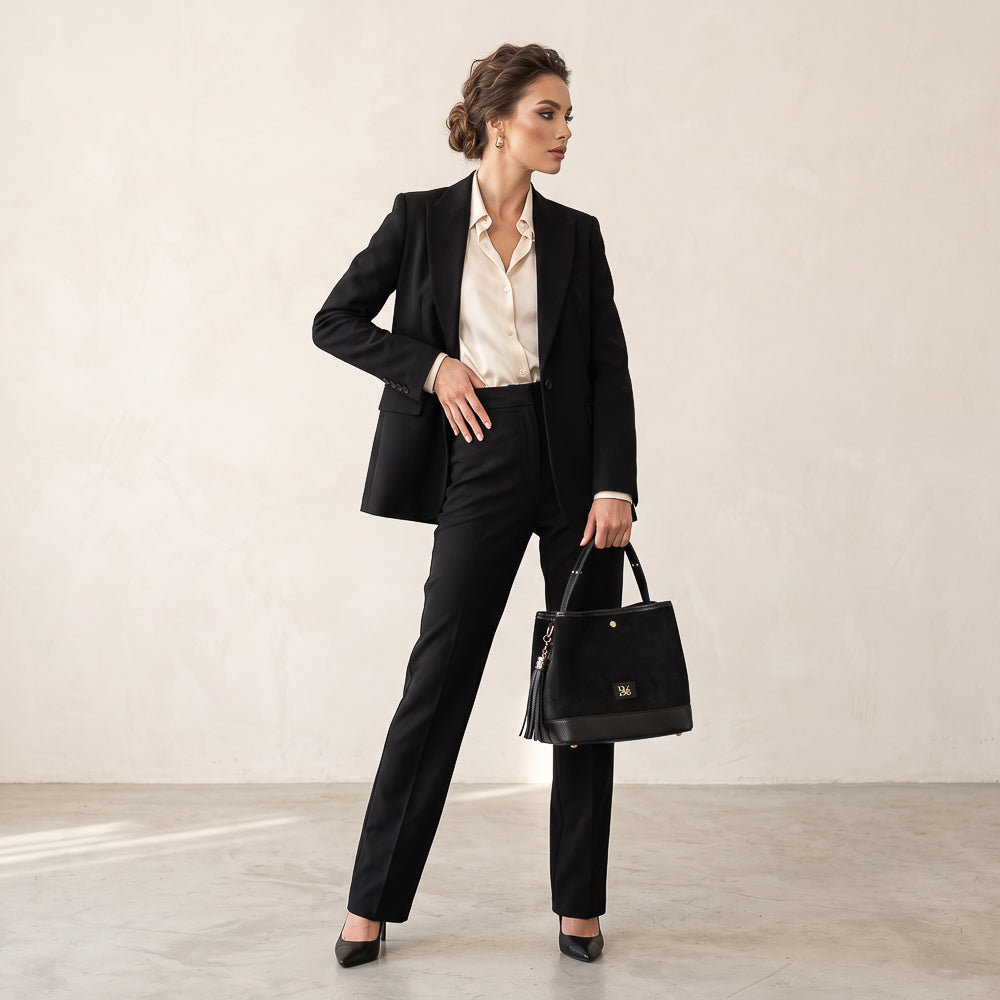 BLOCK36 BAGS: BORSA "SAINT DENIS" NERA