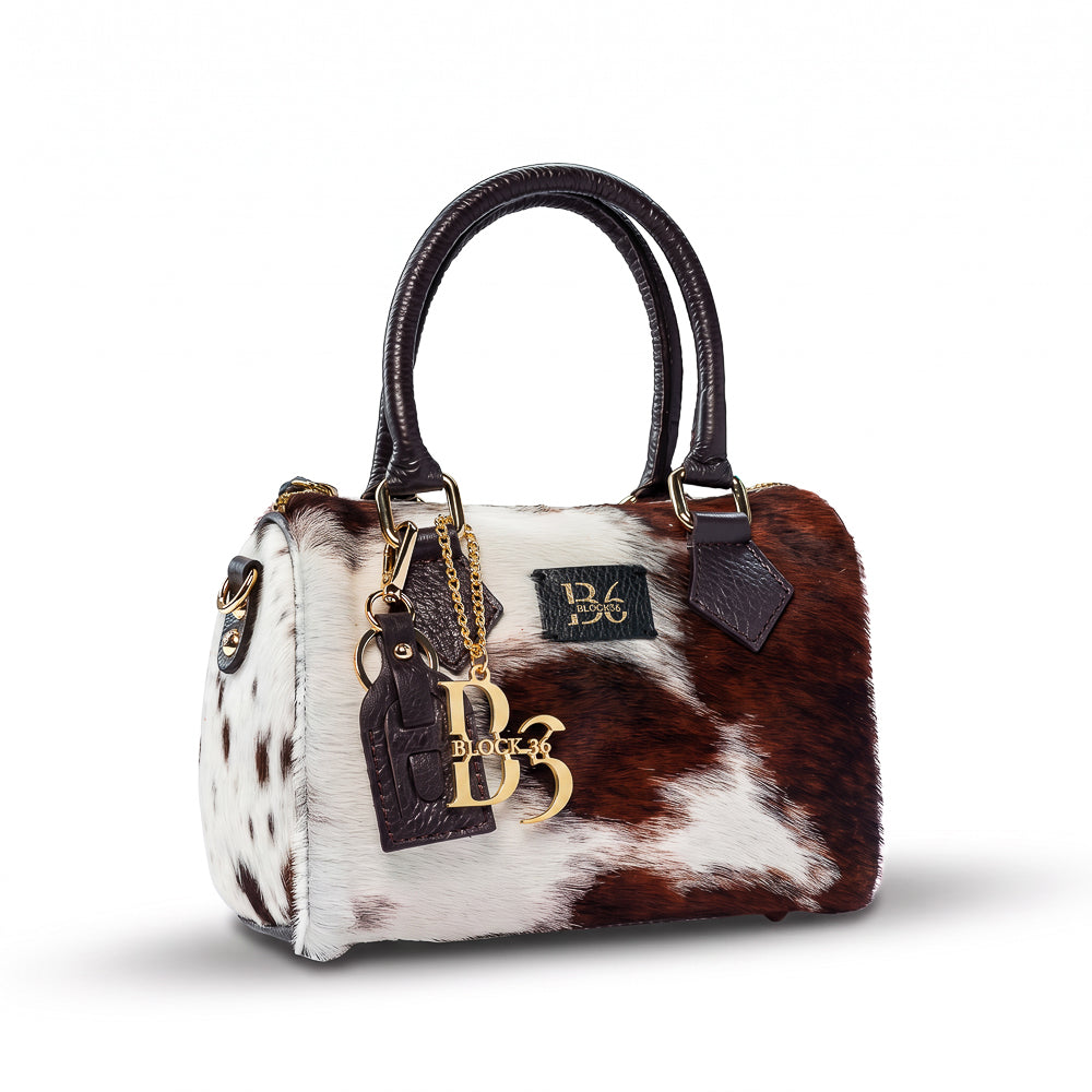 BLOCK36 BAGS: BORSA "ROSENGARD" CAVALLINO