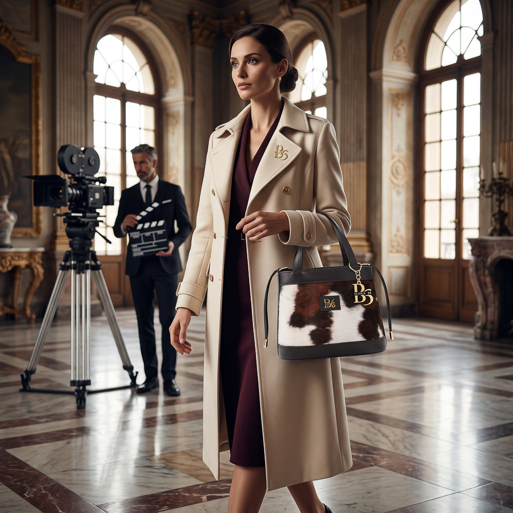 BLOCK36 BAGS: BORSA "HILL BROW" CAVALLINO