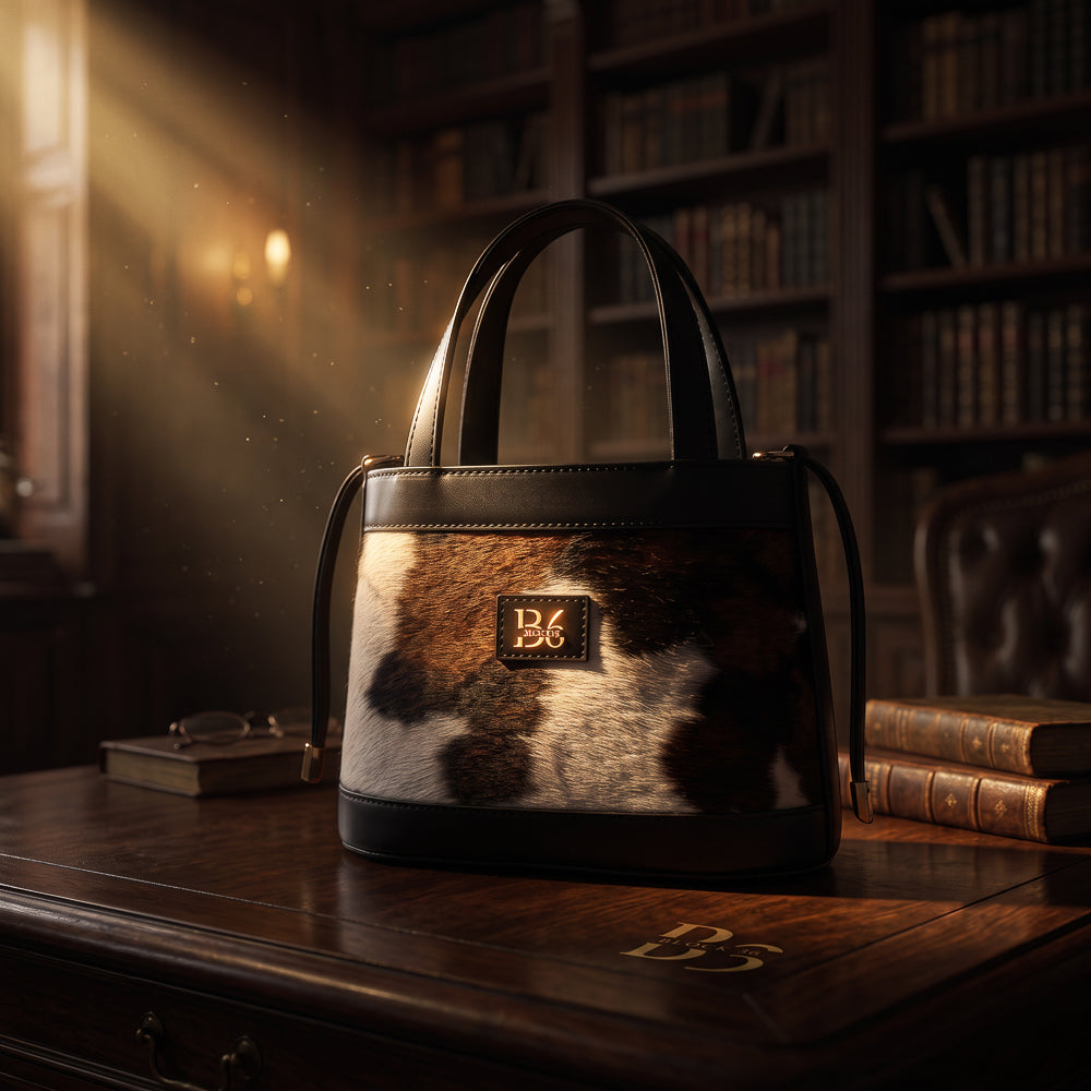 BLOCK36 BAGS: BORSA "HILL BROW" CAVALLINO