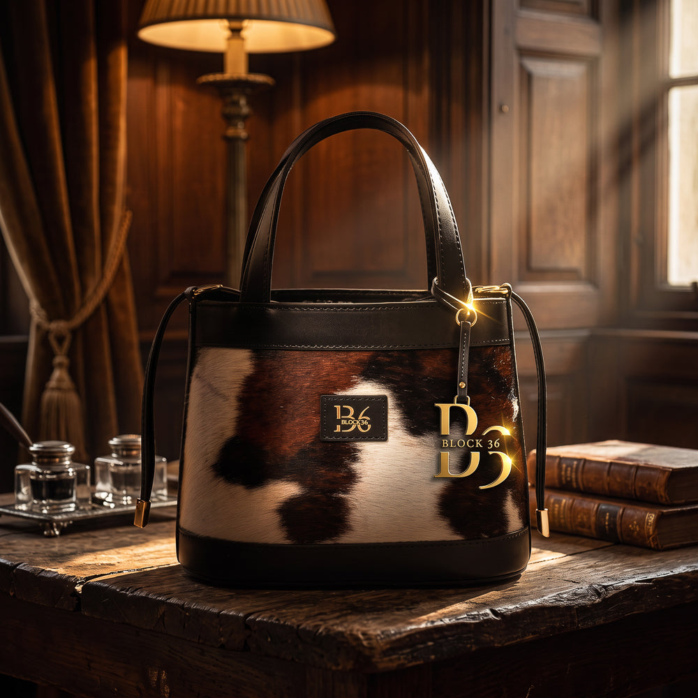 BLOCK36 BAGS: BORSA "HILL BROW" CAVALLINO