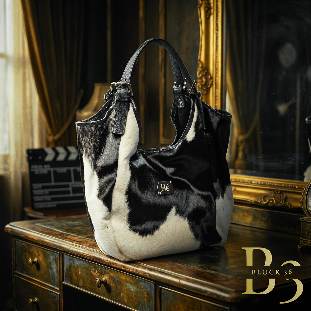 BLOCK36 BAGS: BORSA "OPERA" CAVALLINO