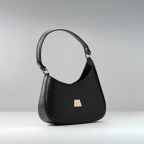 BLOCK36 BAGS: BORSA PELLE MOD.  "ROCHINA" COL  NERO