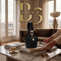 BLOCK36 BAGS: BORSA IN PELLE RUVIDA MOD "CHORILLO" COL. NERO