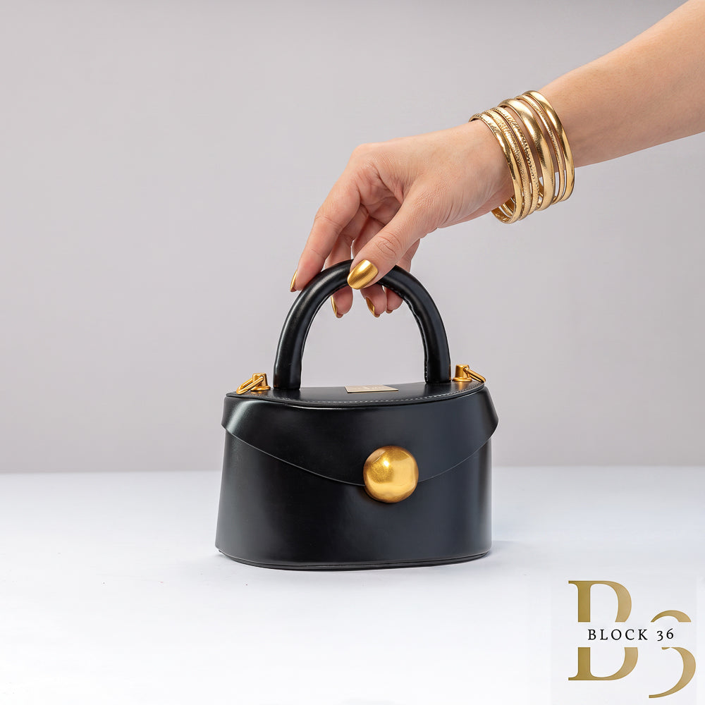 BLOCK36 BAGS: BORSA "CAMDEN" NERA