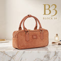 BLOCK36 BAGS: BORSA "INGLEWOOD" CARAMELLO