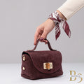 BLOCK36 BAGS: BORSA "MOTT HAVEN" BORDEAUX