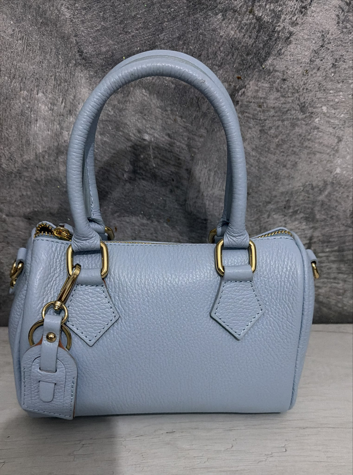 BLOCK36:BORSA CIELO A BAULETTO CON TRACOLLA